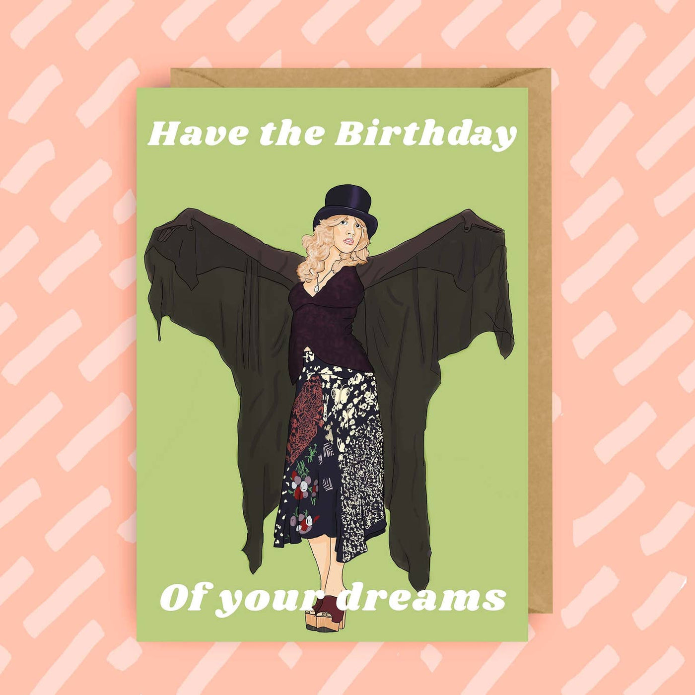 Stevie Nicks Happy Birthday Card