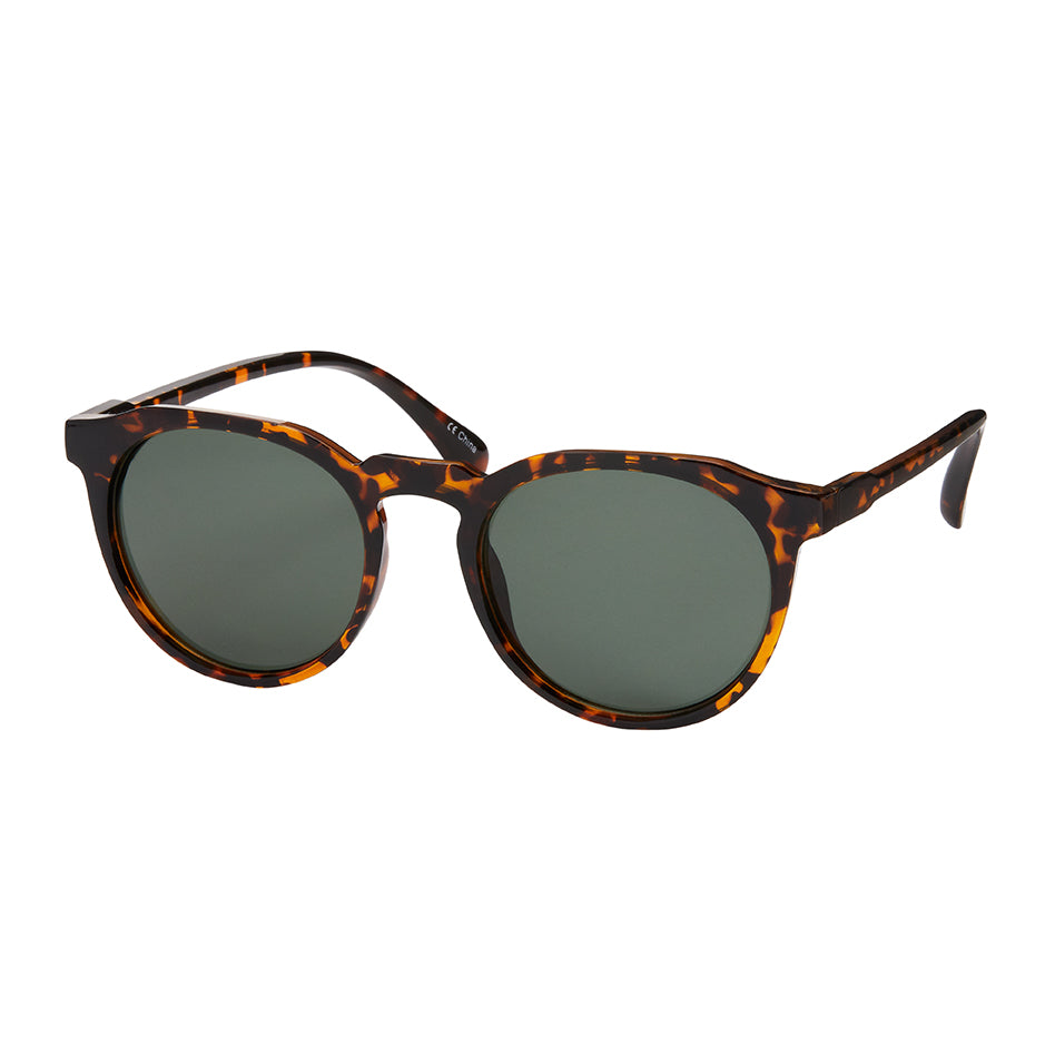 Heritage Round Keyhole Sunglasses - Tortoise