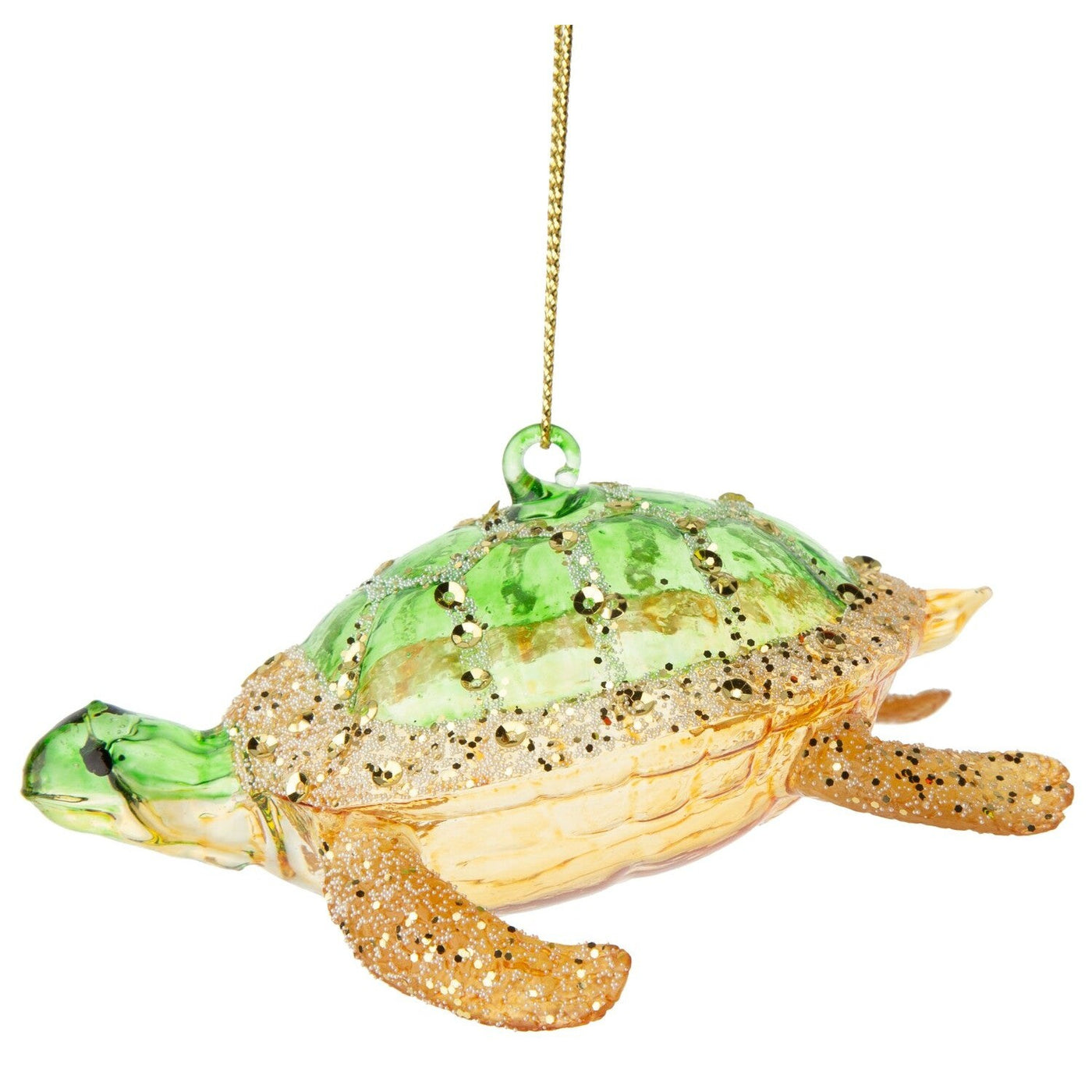 Blown Glass Turtle Ornament