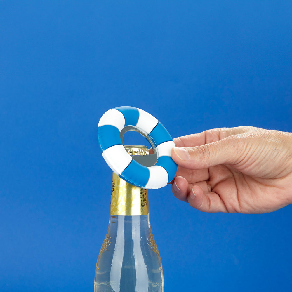 Pool Float Bottle Opener - Blue