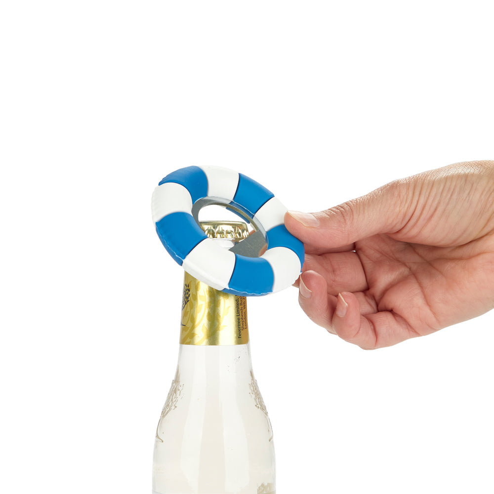 Pool Float Bottle Opener - Blue