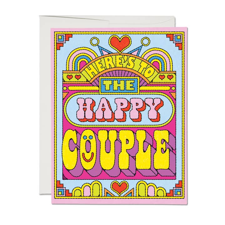 Happy Couple Greeting Card