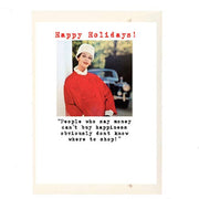 Can't Buy Happiness Holiday Card