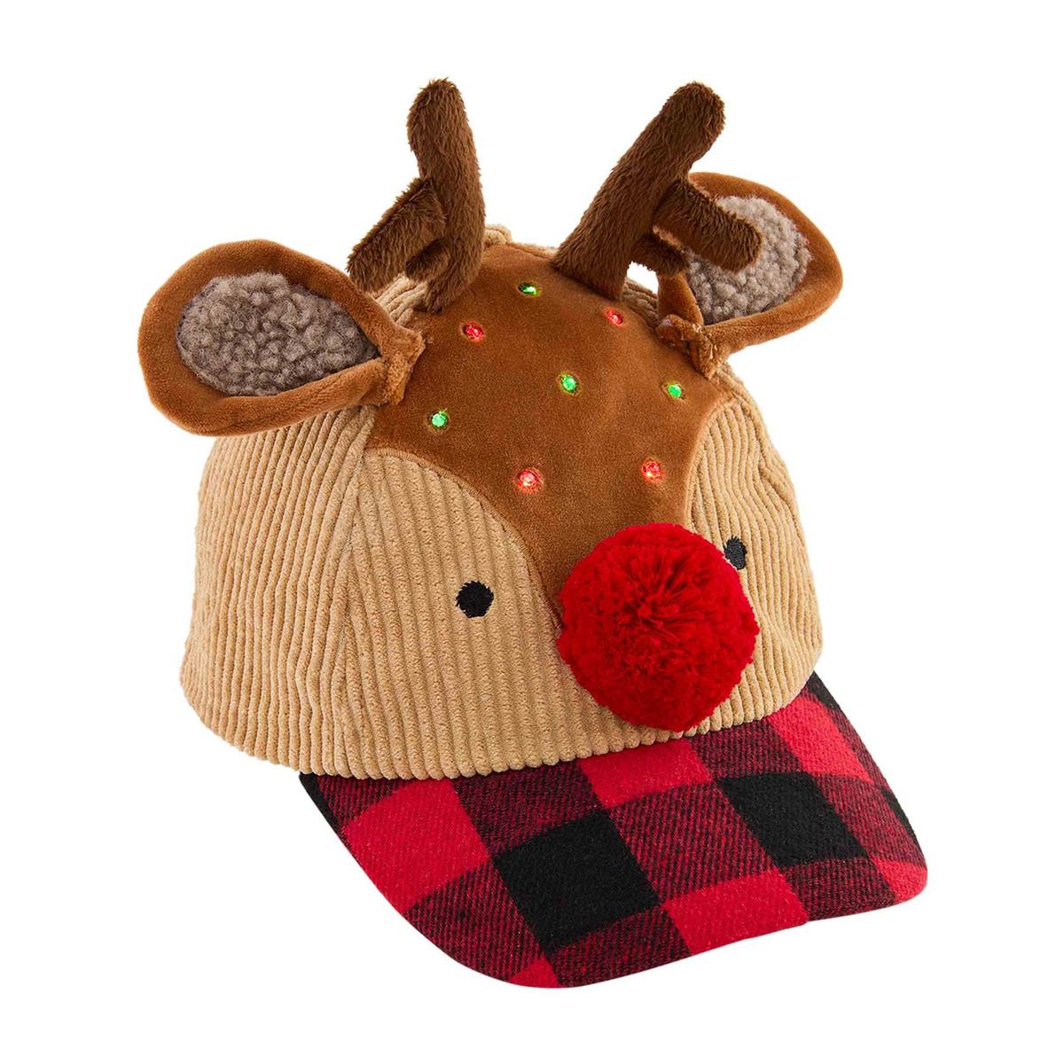 Christmas Light Up Hat - Reindeer