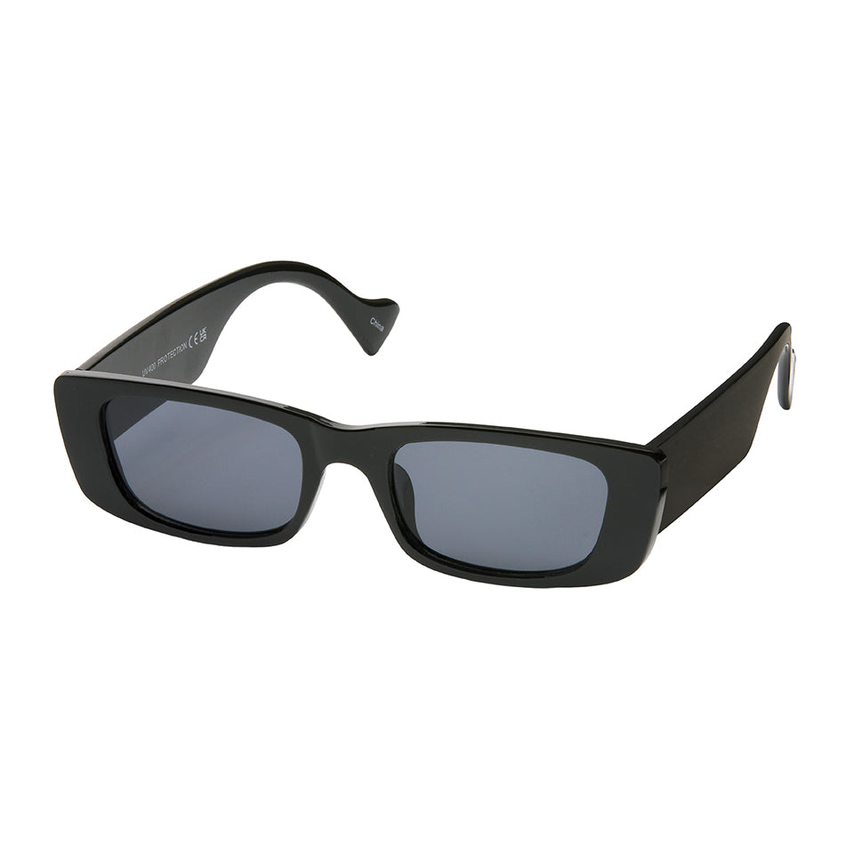 Rose Mini Square Sunglasses - Black