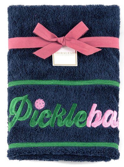 Pickleballer Hand Towel - Navy