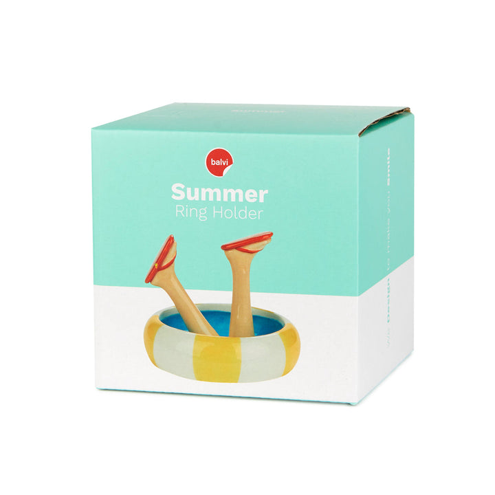 Happy Legs Summer Ring Holder
