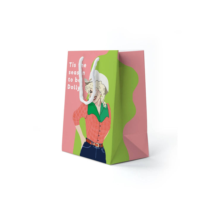Tis The Season To Be Dolly Christmas Gift Bag - Large