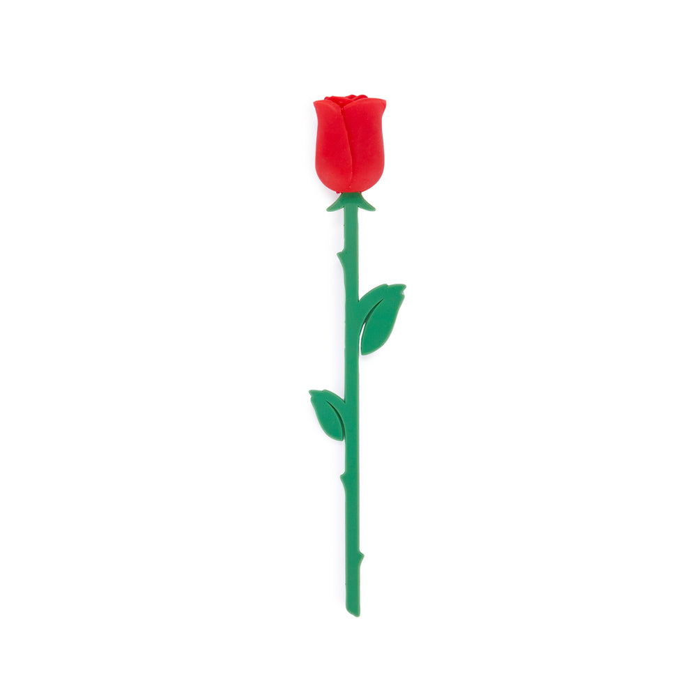 The Language Of Flowers Bookmark - Rose