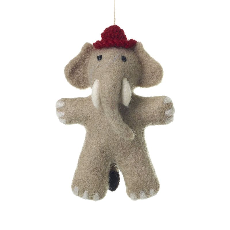 Endangered Friends Ornament - Elephant