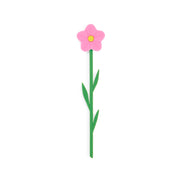 The Language Of Flowers Bookmark - Wild Rose