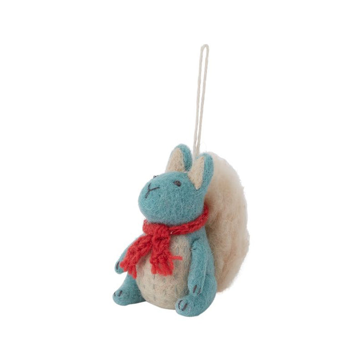 Woodland Holiday Ornament - Squirrel
