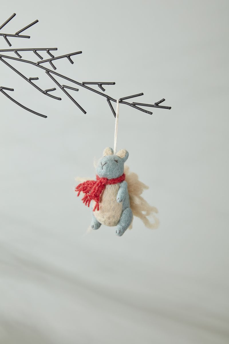 Woodland Holiday Ornament - Squirrel