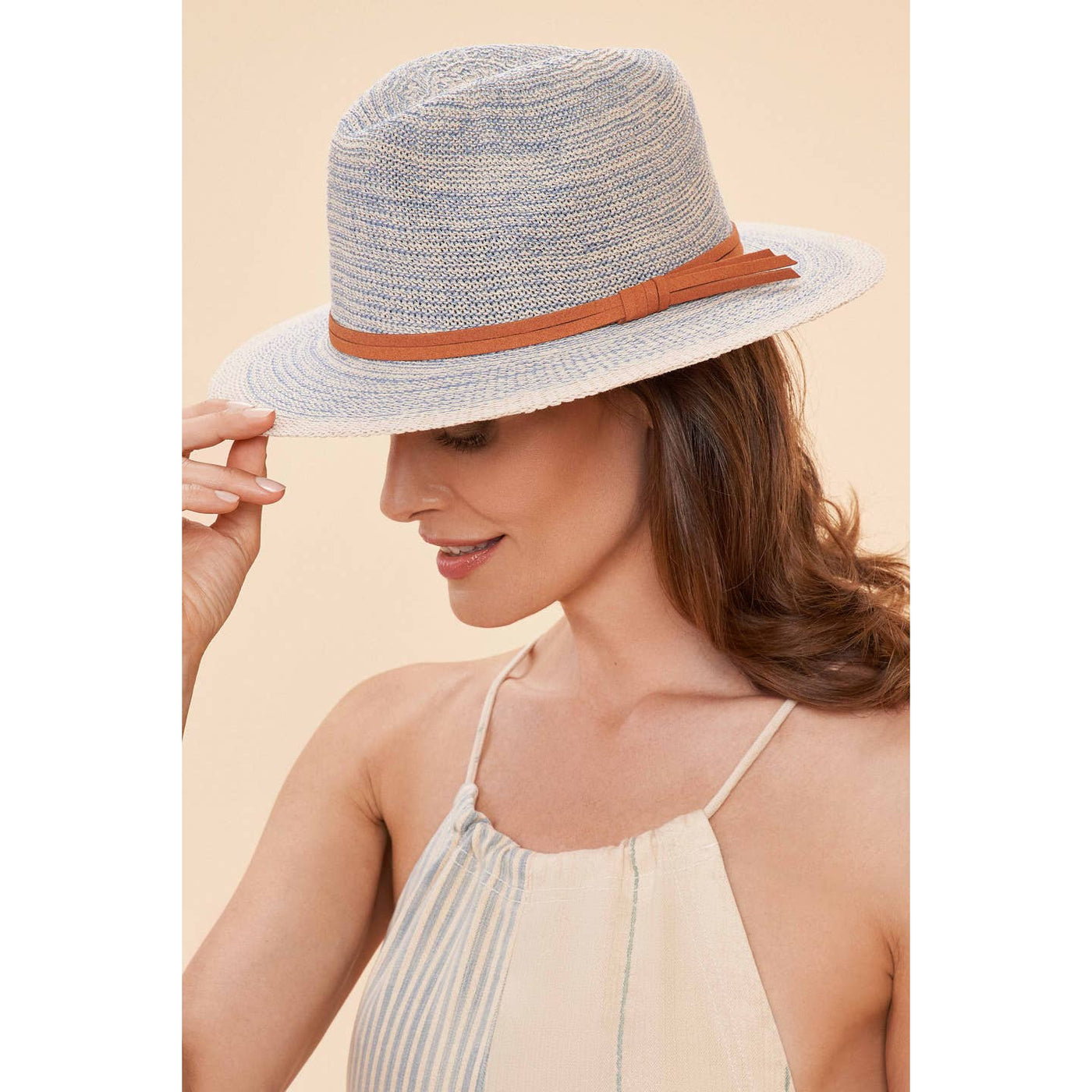 Natalie Denim Hat