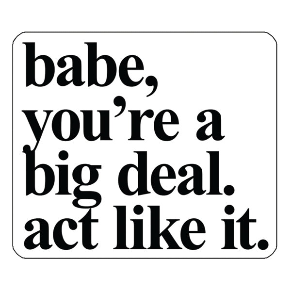Sticker: Babe
