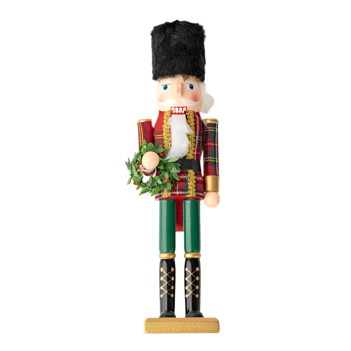 15" Nutcracker - Plaid