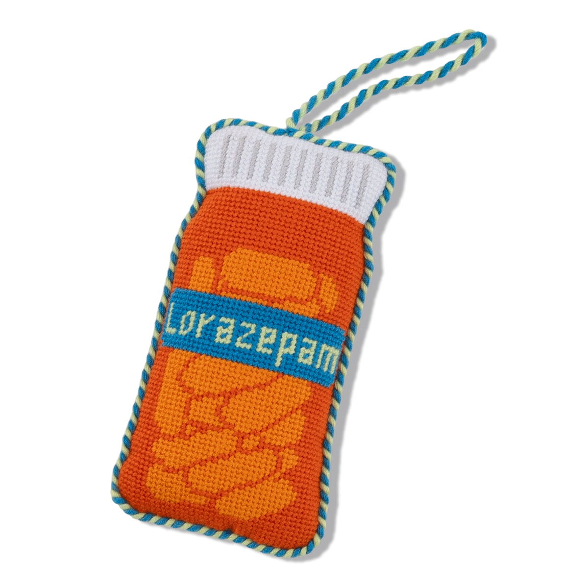 Needlepoint Ornament - Lorazepam