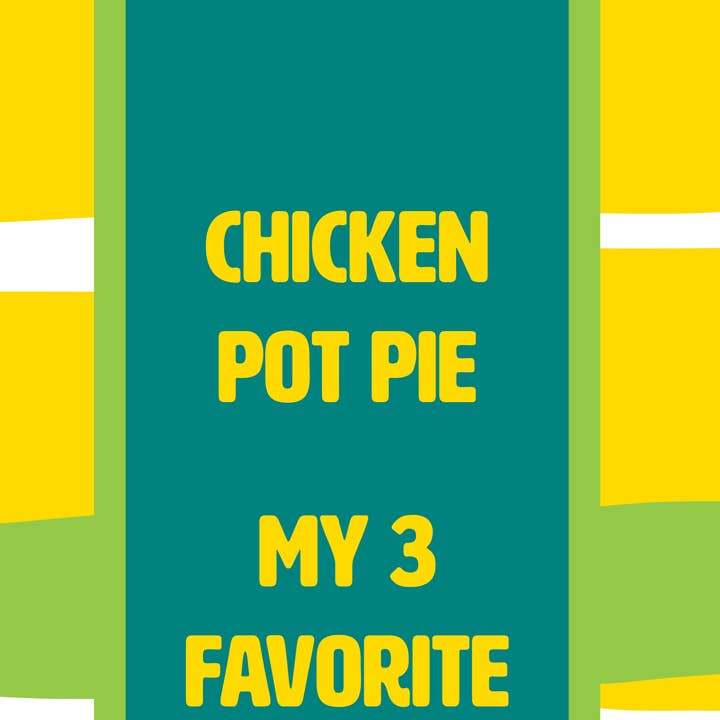 Chicken Pot Pie Dish Towel