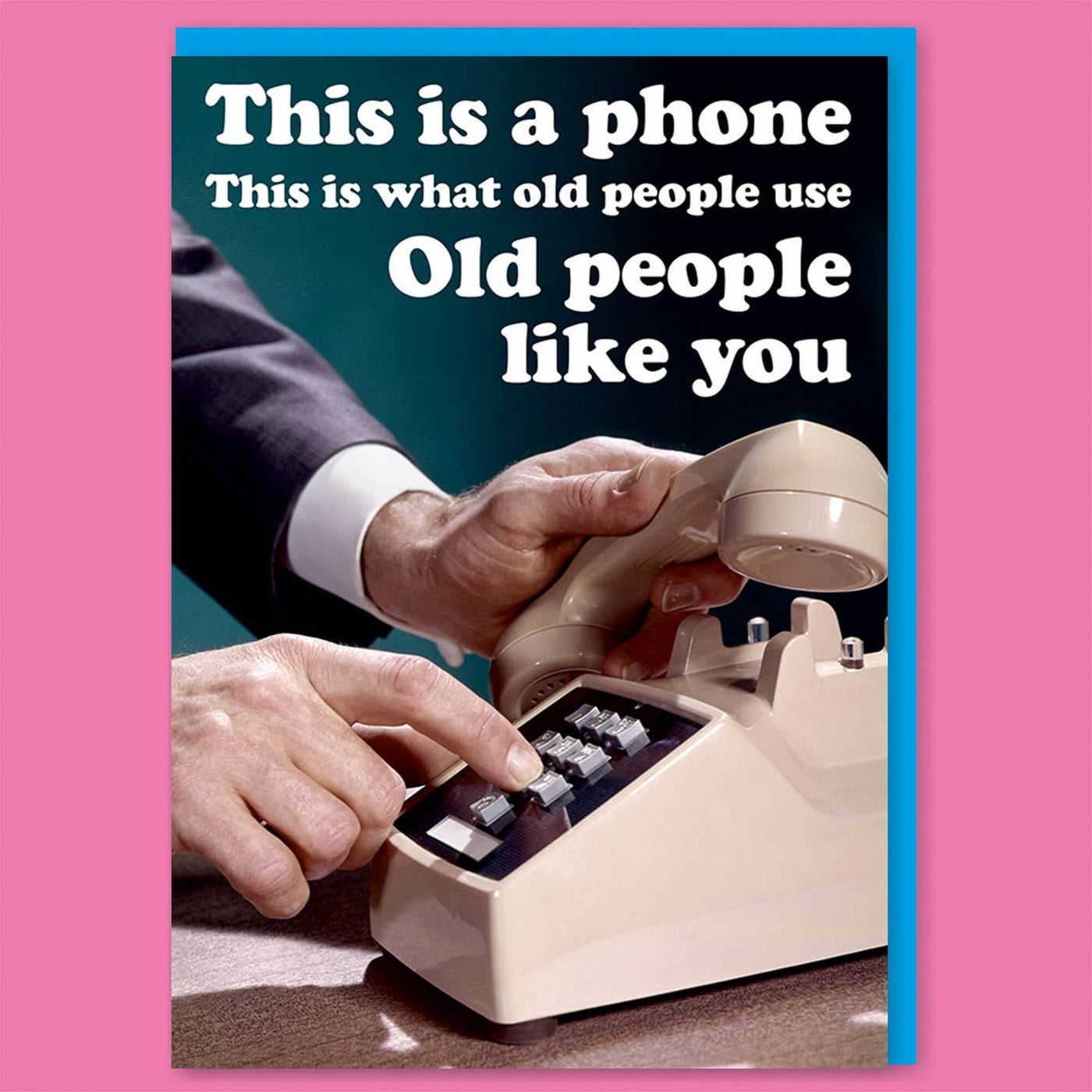 This Is A Phone Birthday Card