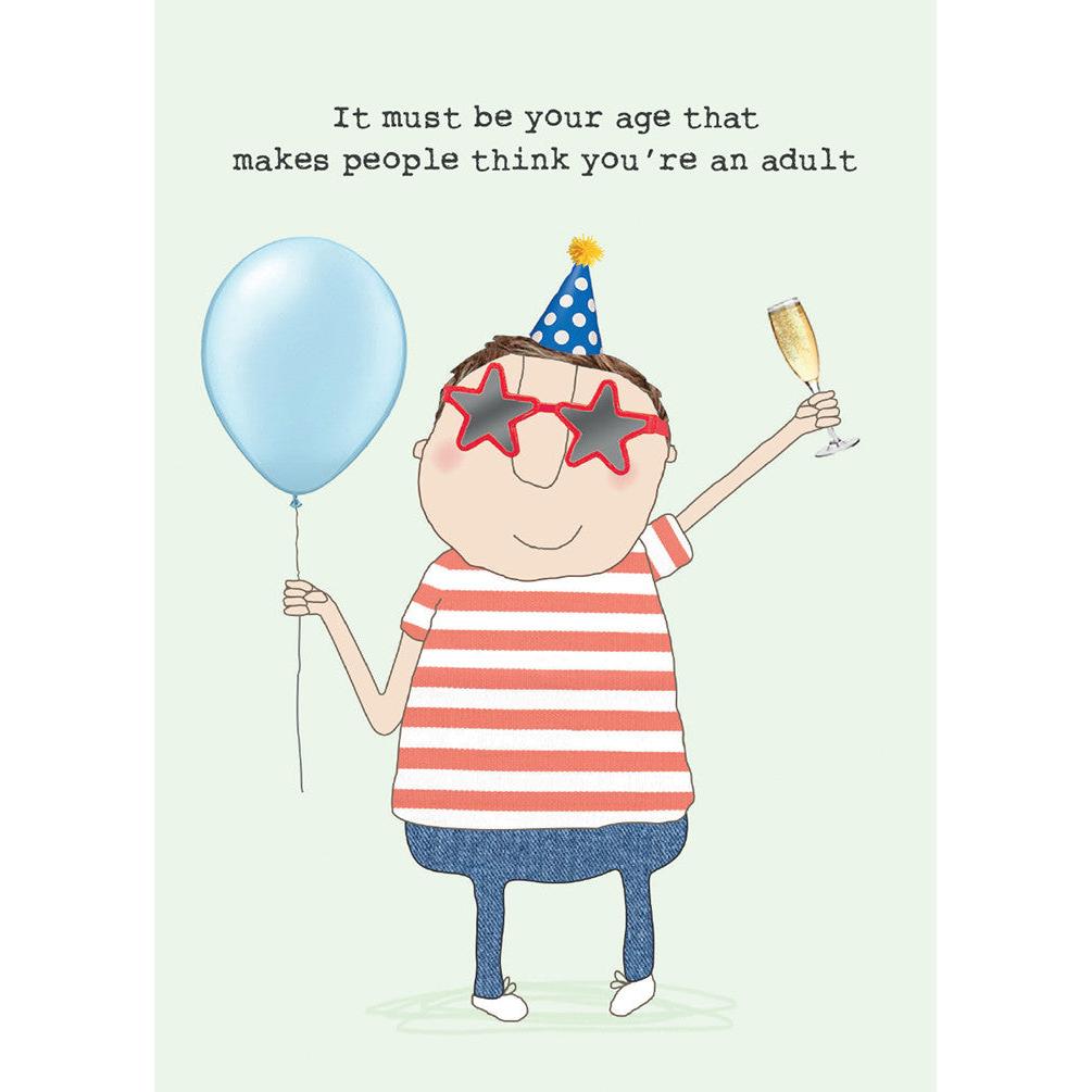 Adult Birthday Card
