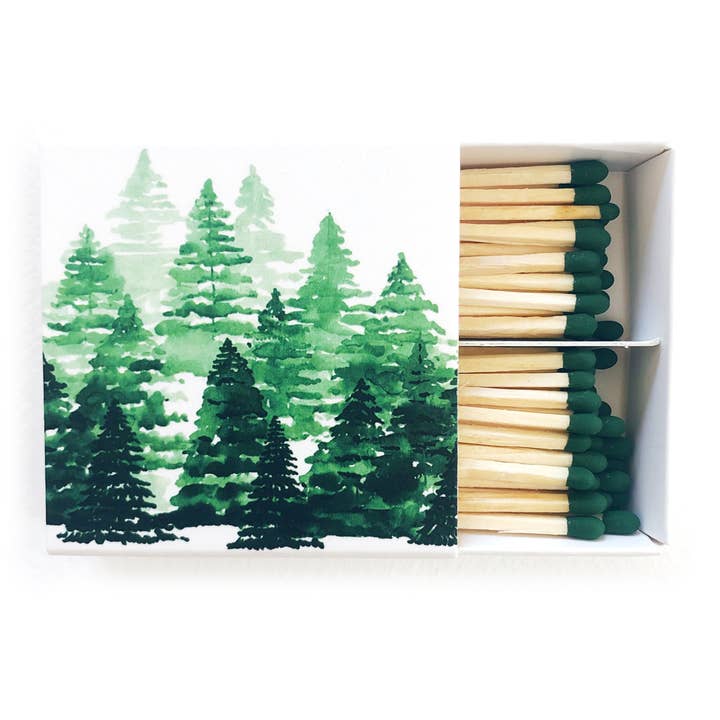 Pine Trees Candle Matches
