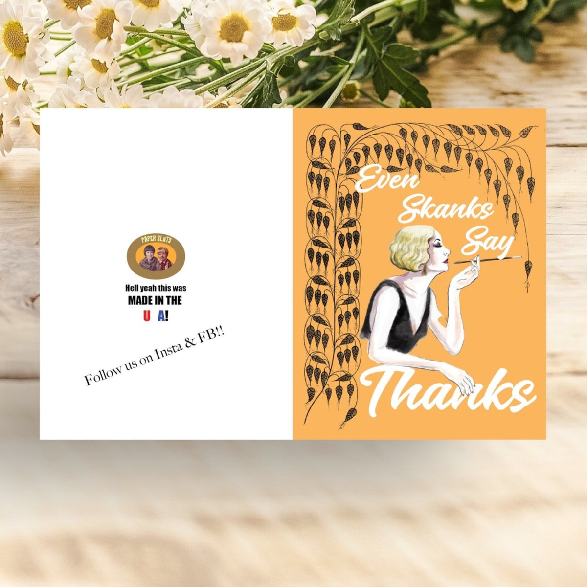 Even Skanks Thanksgiving Card