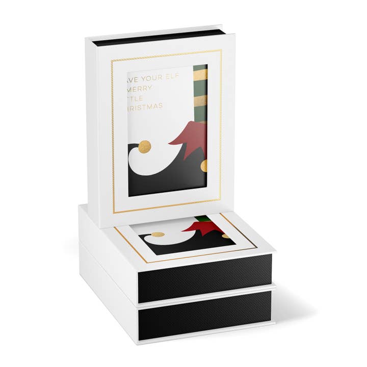 Merry Elf Boxed Blank Cards