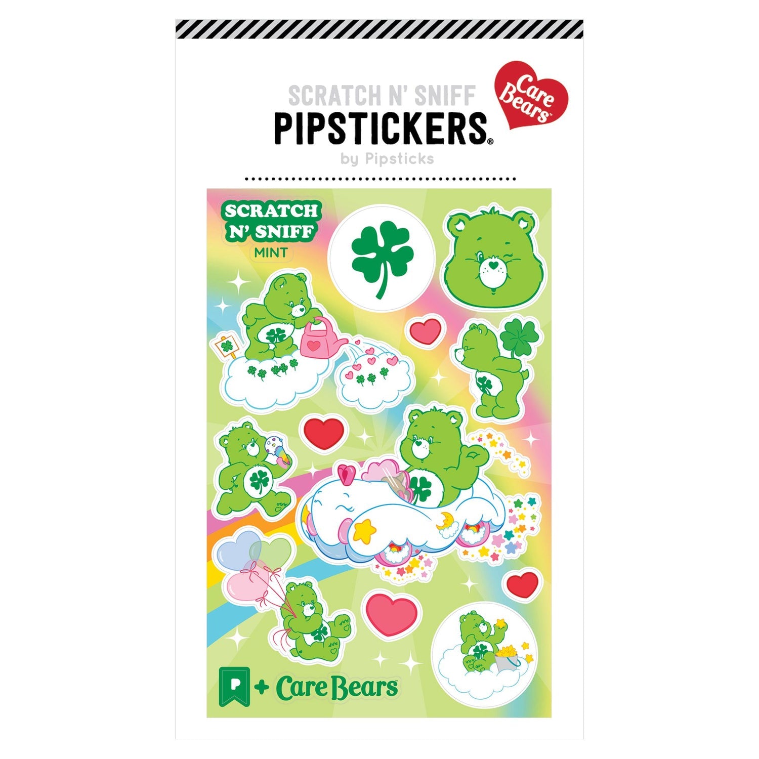 Bringing Good Luck Bear Scratch 'N Sniff Sticker Pack - Just Fabulous Palm Springs