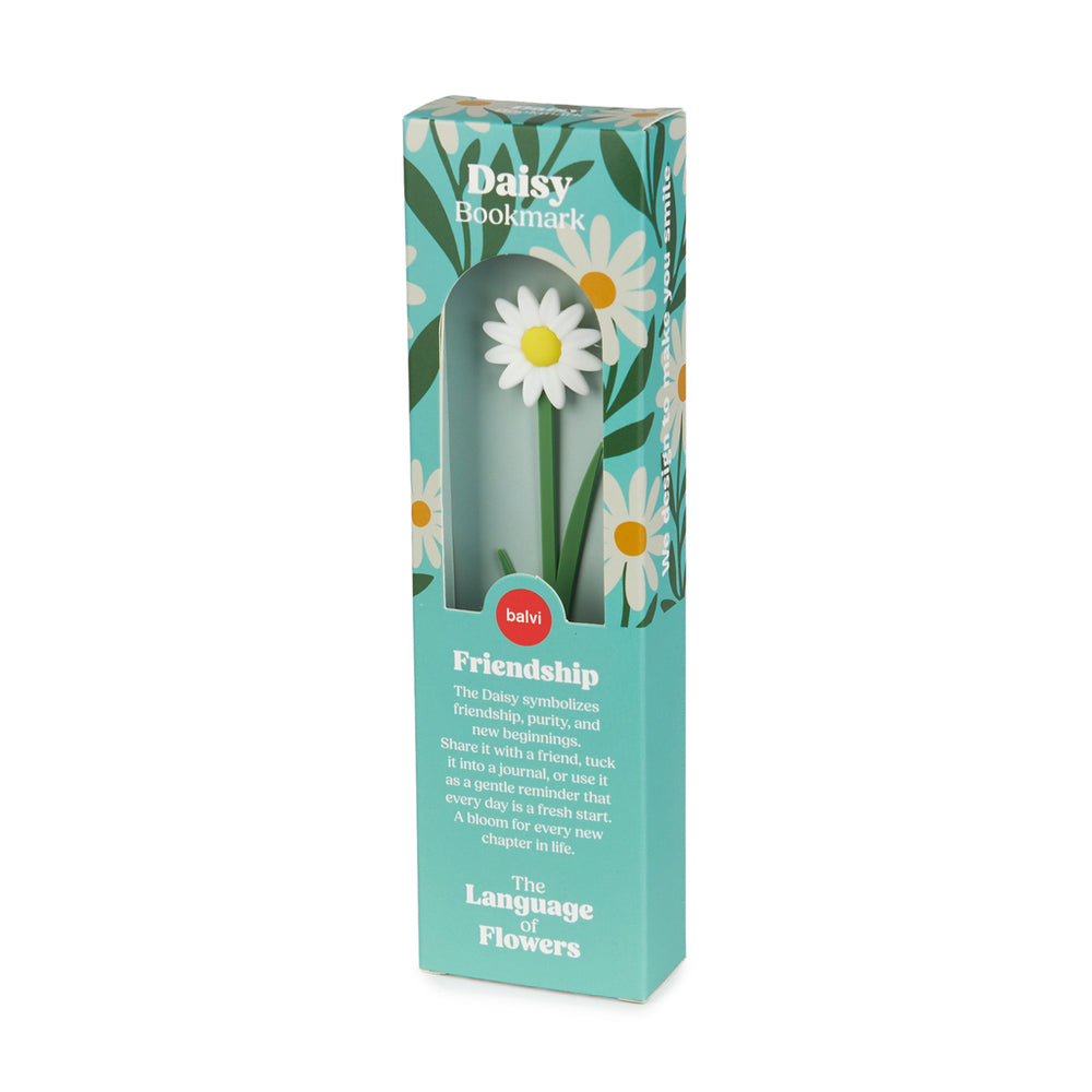 The Language Of Flowers Bookmark - Daisy