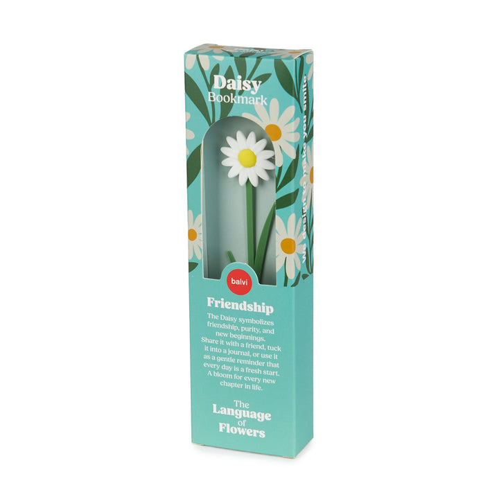 The Language Of Flowers Bookmark - Daisy