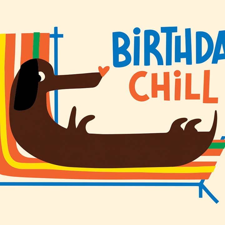 Birthday Chill Birthday Card - Just Fabulous Palm Springs