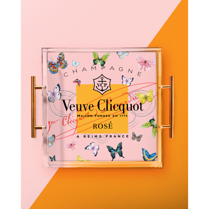 Rose Butterfly Large Tray