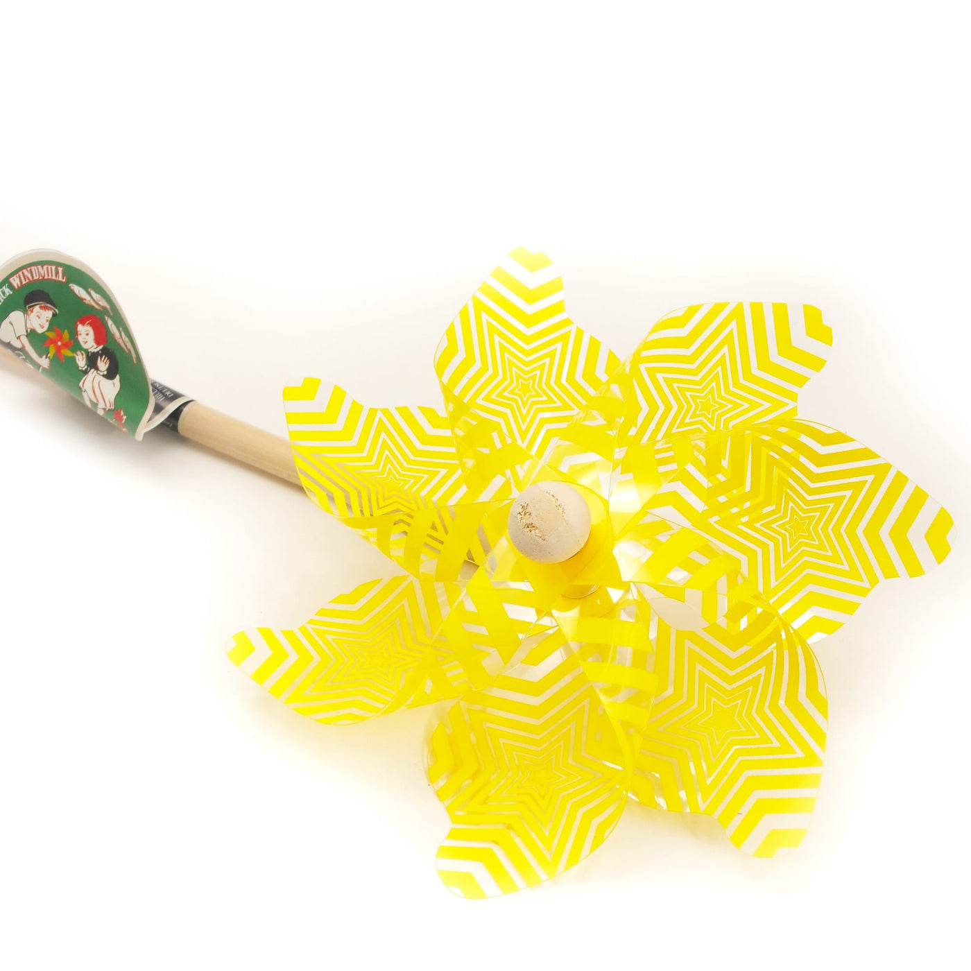 Toy Windmill - Yellow Star