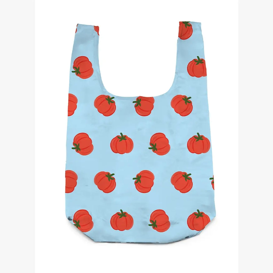 Ripe Red Tomato 2 In 1 Charm & Reusable Shopper Bag