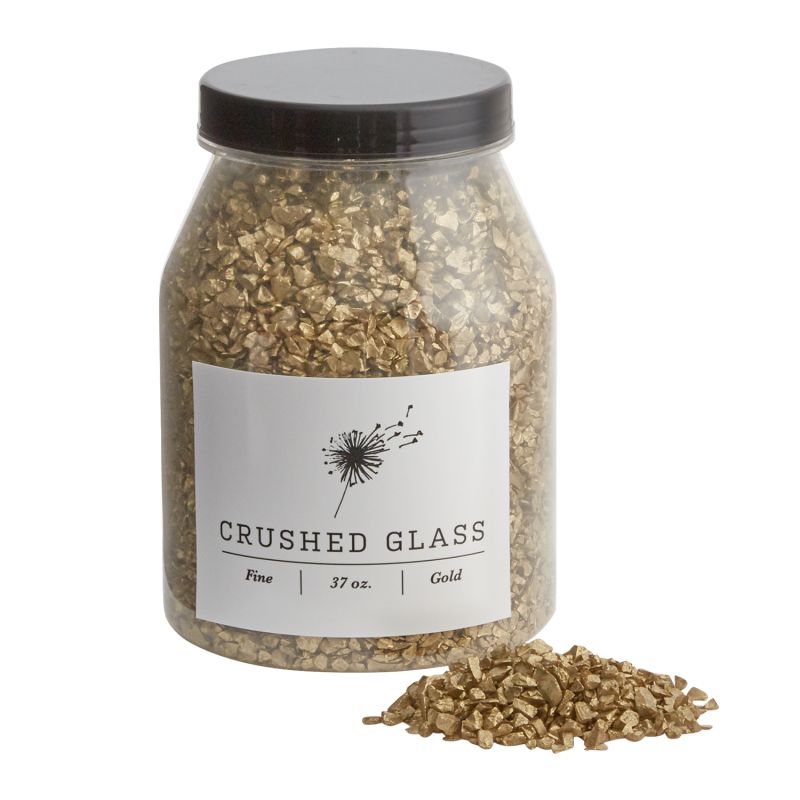 Crushed Glass - Fine Gold - 37oz