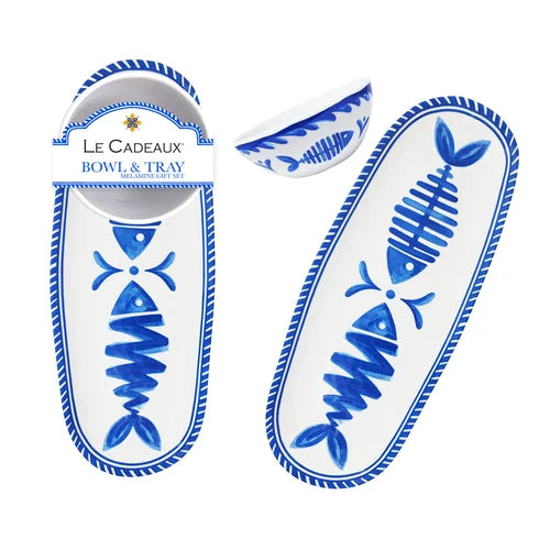 Mediterraneo Bowl & Tray Gift Set