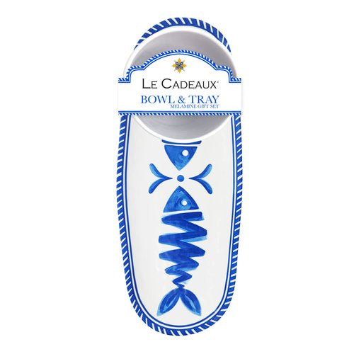Mediterraneo Bowl & Tray Gift Set