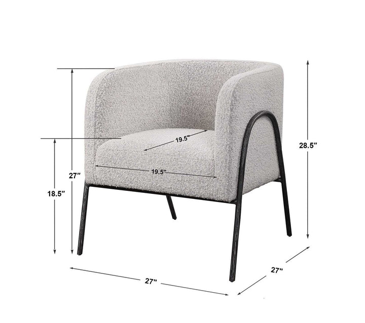 Jacobsen Accent Chair - Gray