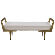 Waylon Bench - Ivory
