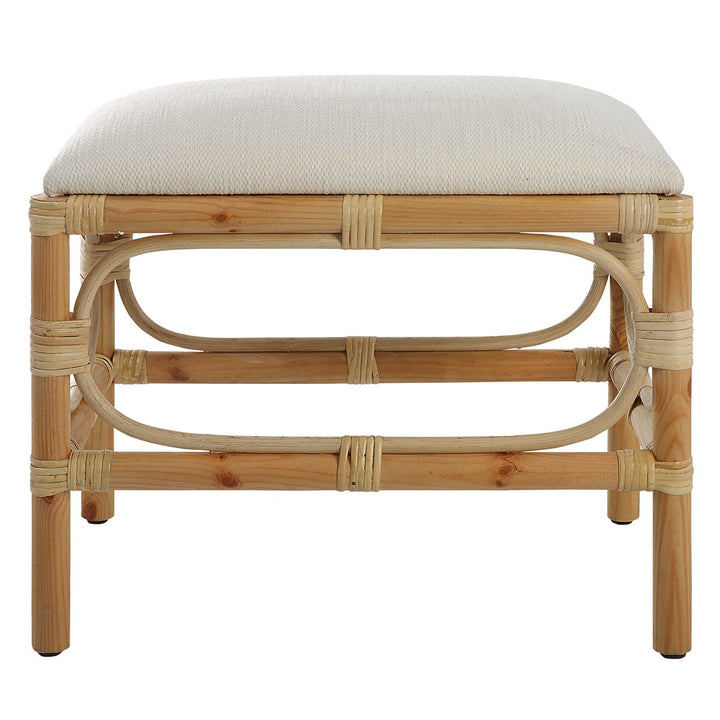 Laguna Small Bench - White