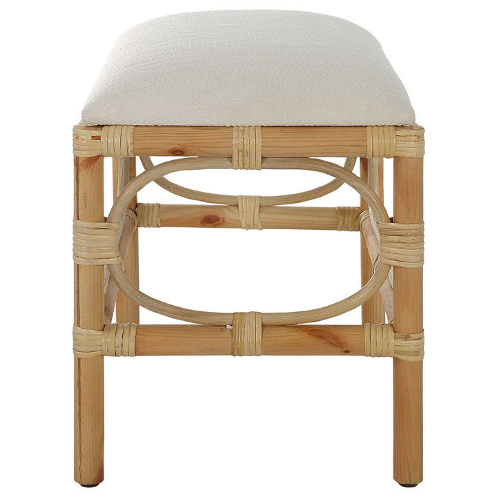 Laguna Small Bench - White