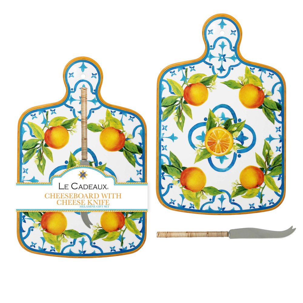 Valencia Orange Cheeseboard Gift Set