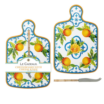 Valencia Orange Cheeseboard Gift Set