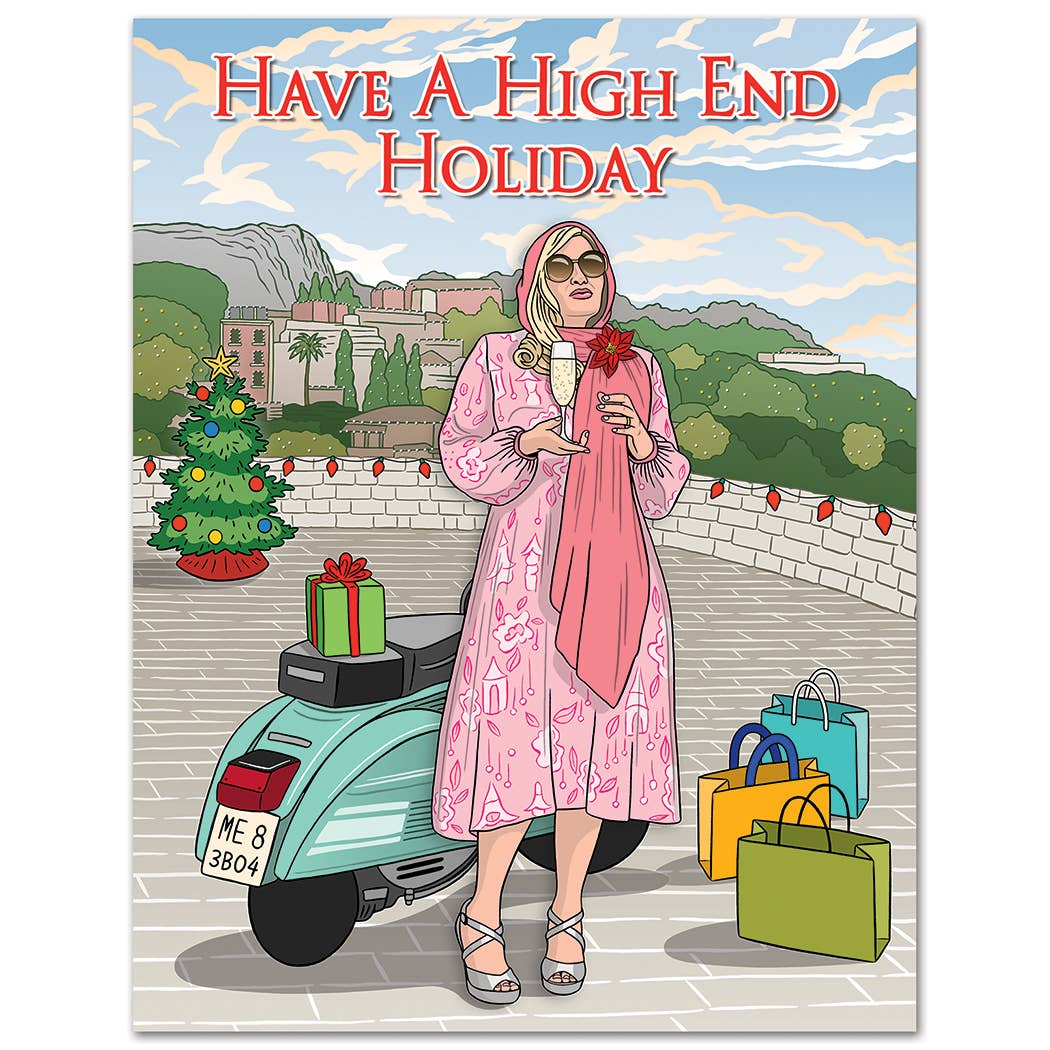 Holiday Card: Jennifer Coolidge OMG It's The Holidays