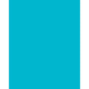 Turquoise Solid Tissue Paper