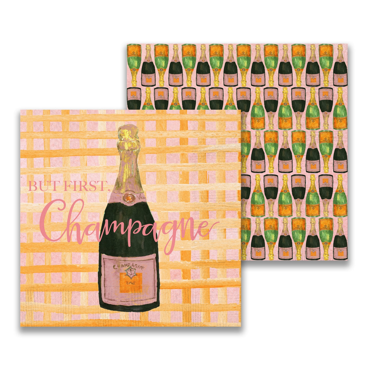 But First Champagne Cocktail Napkins - Just Fabulous Palm Springs
