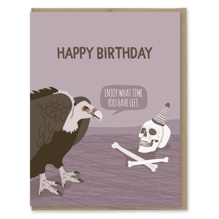 Time You Have Left Birthday Card - Just Fabulous Palm Springs