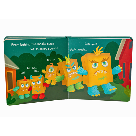 Not So Very Scary Monsters Board Book