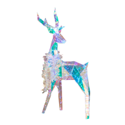 Holographic Deer With Scarf (Head Turned)