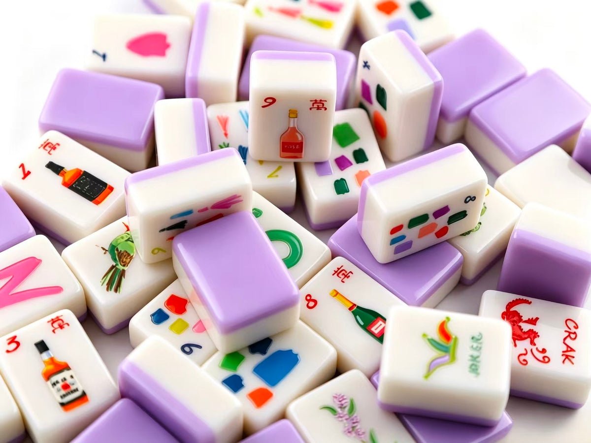Cocktails Mahjong Tiles